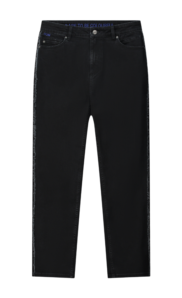 POM Amsterdam_Tapered Washed Black Jeans_black_washed_stylish_trendy_jeans