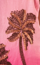 Pink Canvas Eulalia Short Dress - Maaji - colorful_trendy_tropical_short_dress