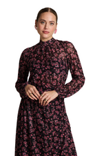 POM Amsterdam_Blooming Pink Mesh Top_mesh_long_sleeve_pink_top