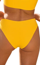 Amber Yellow Sublimity Bikini Bottom_Maaji_Yellow_Reversible