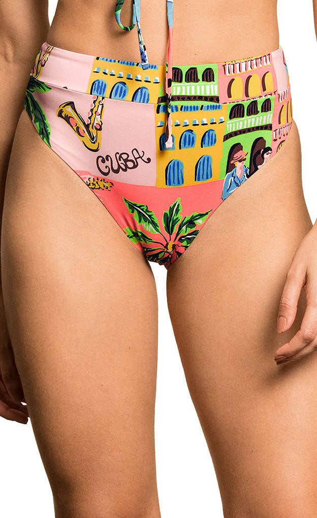 Habana Suzy Q Bikini Bottom_Maaji_Multicolour_Classic Cut
