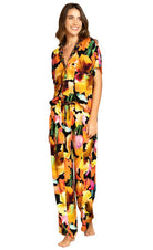 Bright Garden Limona Long Luxe Loungewear Set_Maaji_Multicolour_Long PJ Set