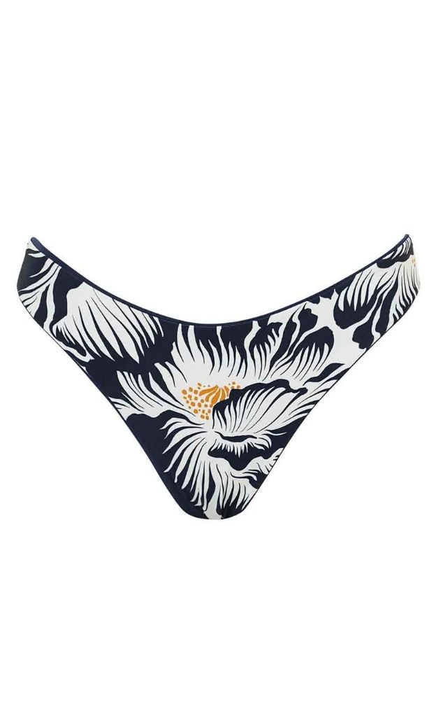 French Navy Sublimity Bikini Bottom_Maaj_Navy_Reversible