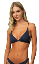 French Navy Ivy Bikini Top_Maaji_Navy_Reversible