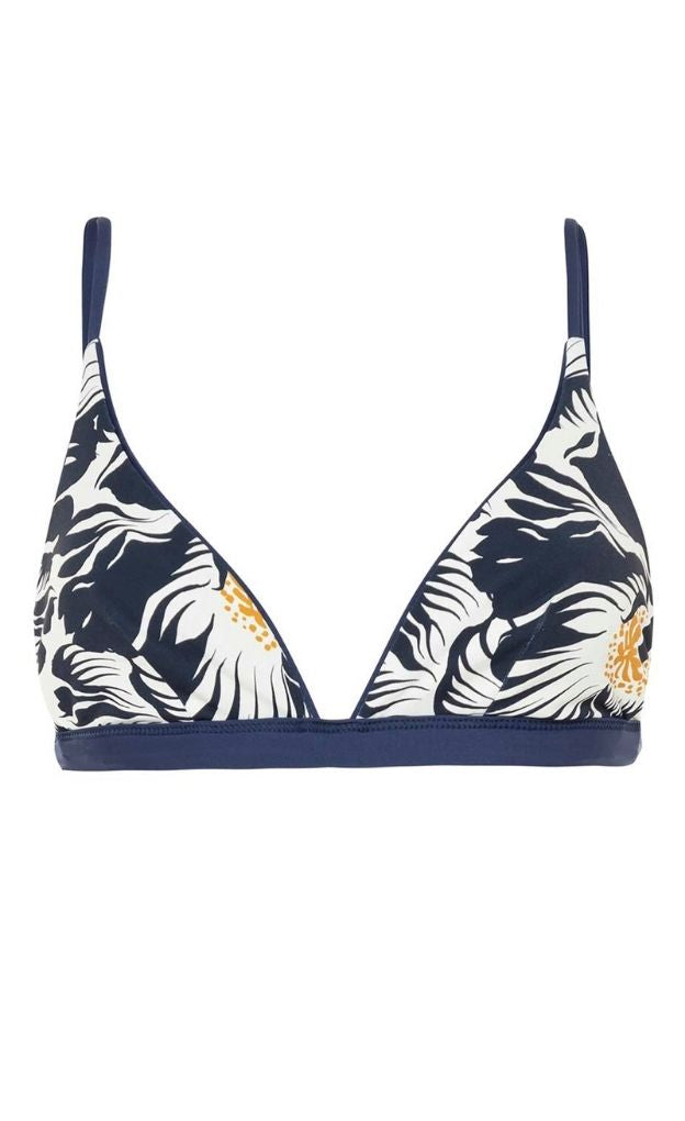 French Navy Ivy Bikini Top_Maaji_Navy_Reversible