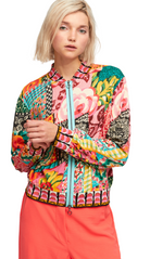 Aldomartins - Latre Rosa Soft Jacket - Aldomartins - colourful_bamboo_cotton_longsleeve_jacket