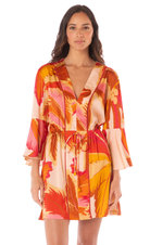 Jungle Palm Enjoyable Kaftan - Maaji - stylish_brightly_tropical_colored_kaftan