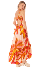 Jungle Palm Lavinia Long Dress - Maaji -bright_colorful_tropical_long_dress