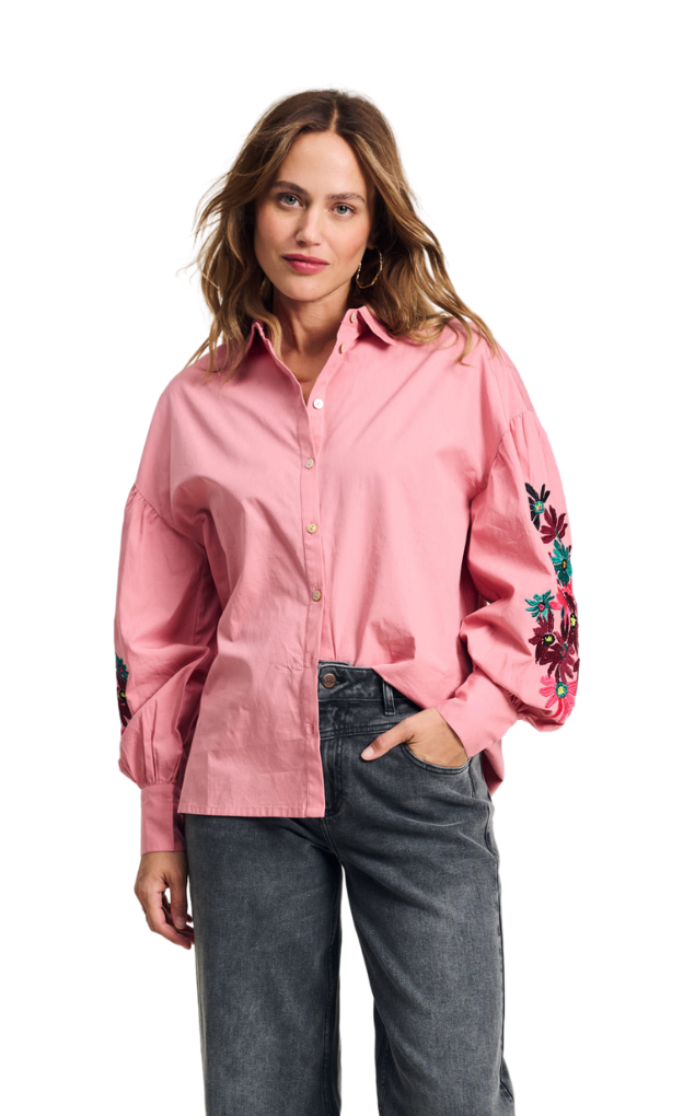 Maxime Dusty Pink Blouse - POM Amsterdam – Colourbox