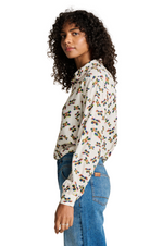 POM Amsterdam_Milly Butterfly Ecru Blouse_butterfly_print_stylish_longsleeve_blouse