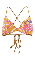 Caramel Brown Eleonora Bikini Top_Maaji_Caramel Brown_Embroidered