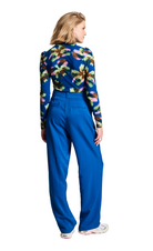 POM Amsterdam_Shimmer Blue Pants_blue_wide_long_trendy_pants