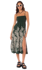 stitched garden catleya- medium_green_midi_stylish_dress